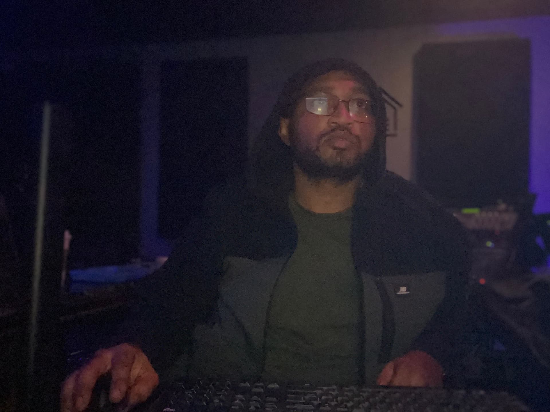 Mr Certified Raw in studio